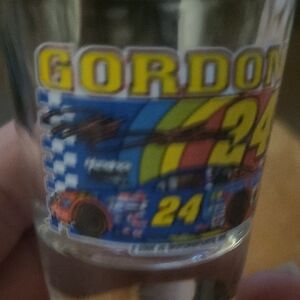 Colorful Racing Shot Glass